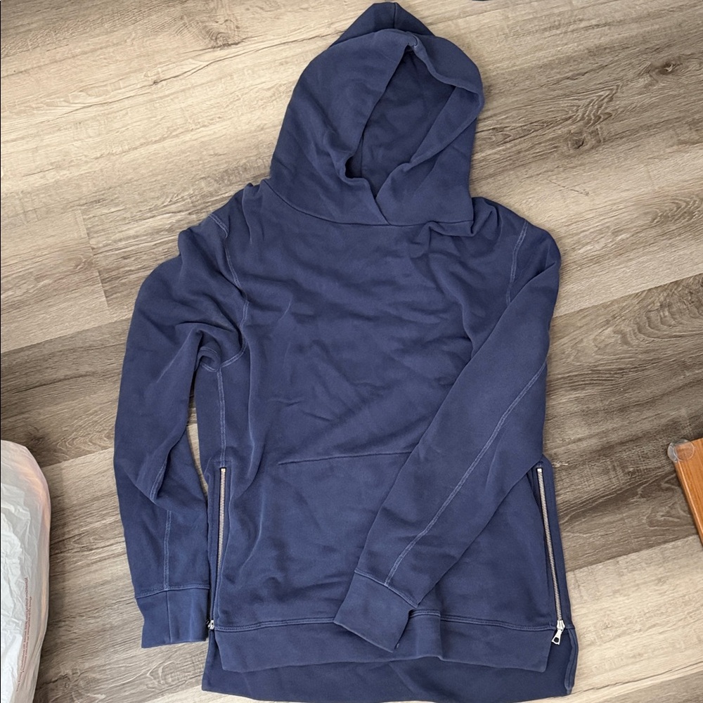 John Elliott Deep Blue Hoodie Sweater